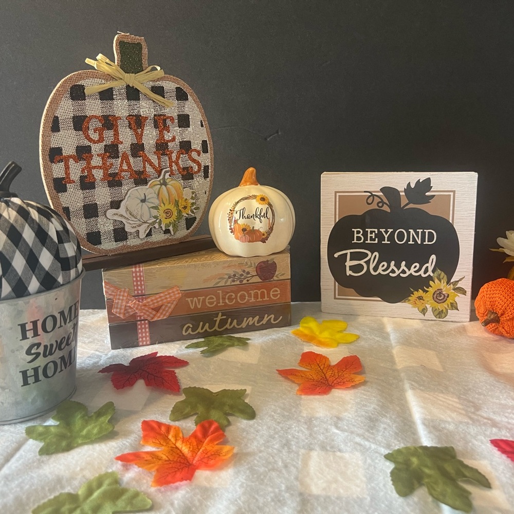 Fall pumpkin Bundle 6-PCs - Picture 8 of 8